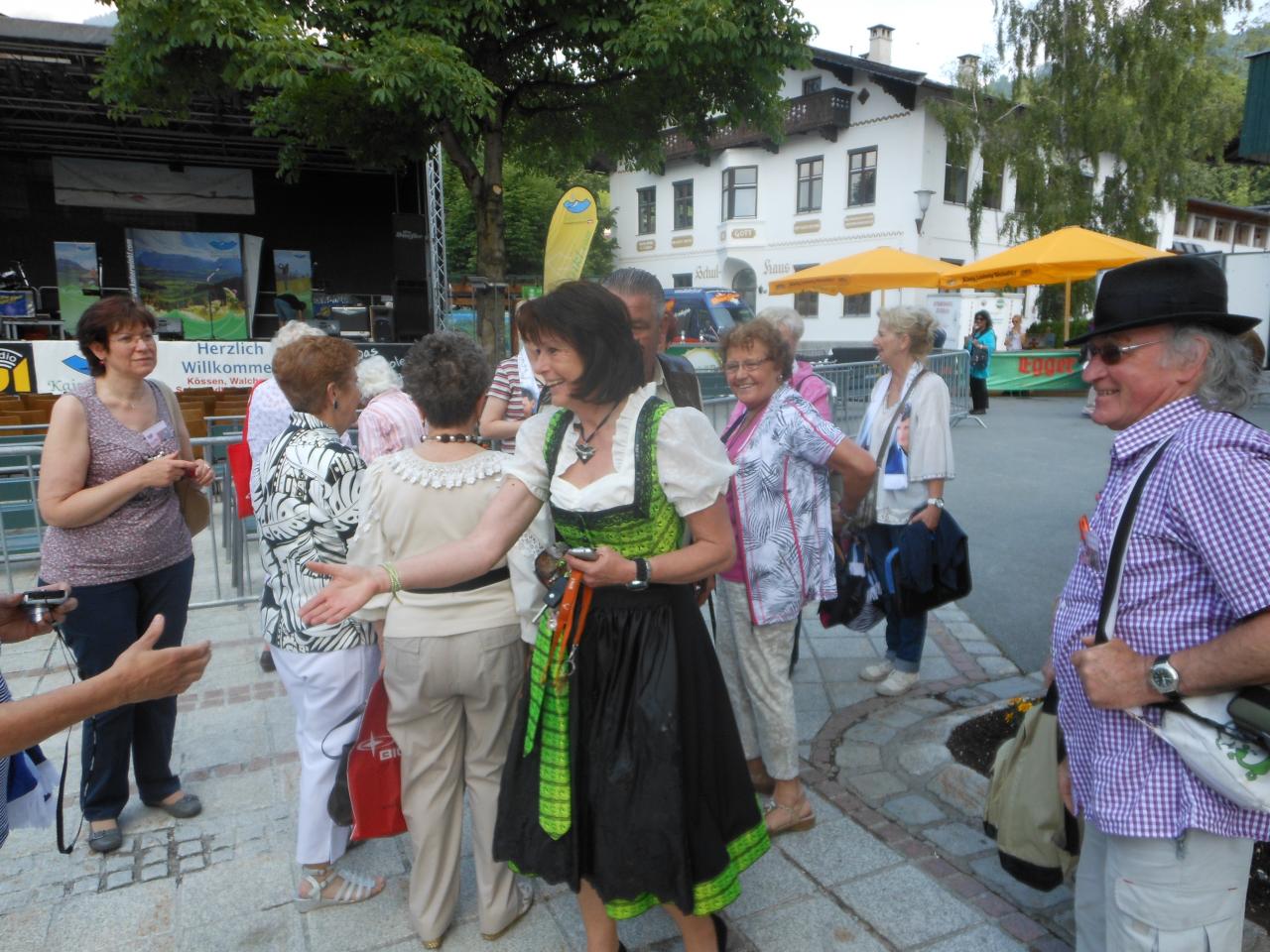 Excursion pour les sinistrés de Kössen le 7 juillet 2013