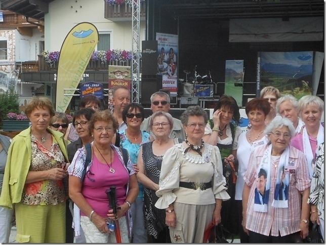 Excursion pour les sinistrés de Kössen le 7 juillet 2013