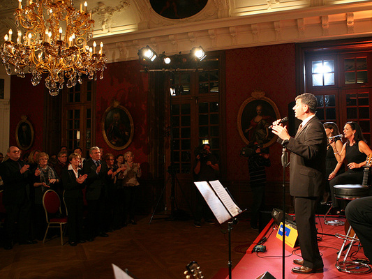 Concert dans un château en Westfalie le 3 décembre 2011